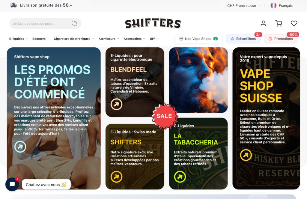 Accueil 4 Shifters.ch